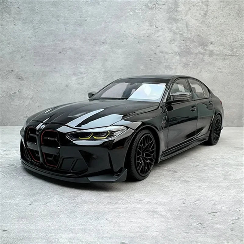 Model samochodu sportowego BMW M3 G80 Coupe w skali 1:24 – metalowy model kolekcjonerski z funkcjami dźwiękowymi i świetlnymi